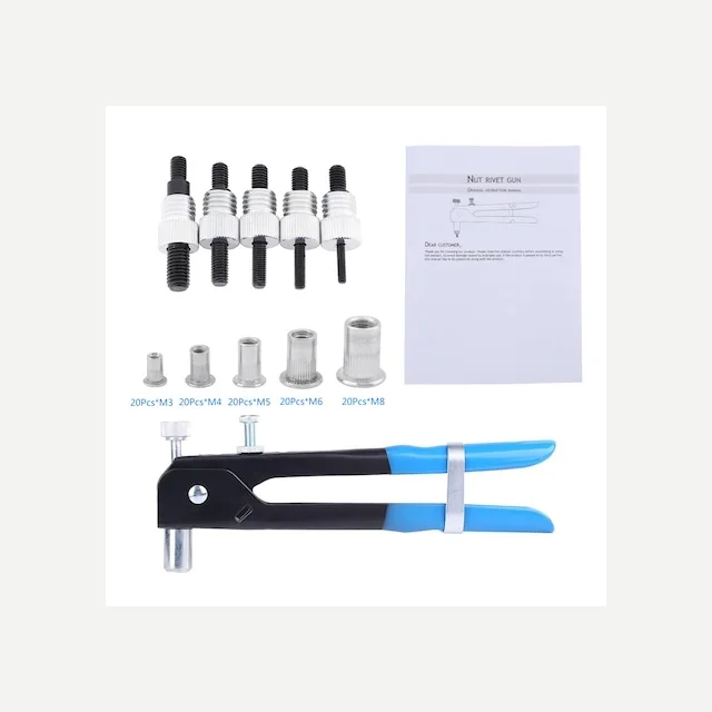 Manual rivet nut tool M3–M8 Jormftte