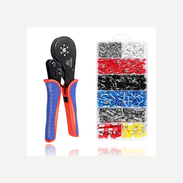 Hexagonal ferrule crimper 0.08–16 mm² Kashemano