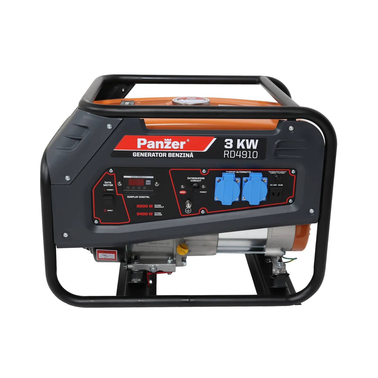 Generator pe benzină 3 kW cu AVR Panzer RD4910